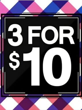 🎀3/$10🎀  Any Items Marked With 🎀 Are 3/$10 Or 6/$18